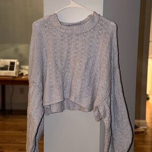 Urban Outfitters Light Blue Knit Sweater